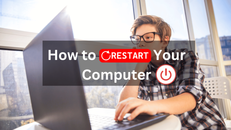 How to restart your computer