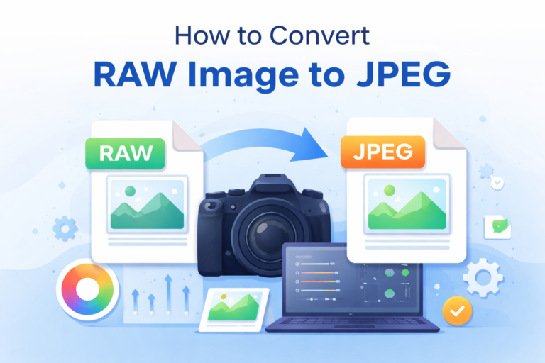 How to Convert RAW Image to JPEG