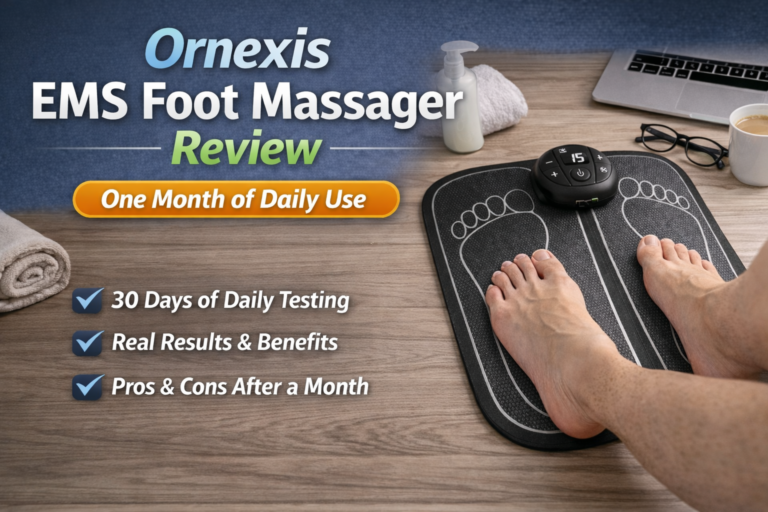Ornexis EMS Foot Massager Review (30-Days Test)