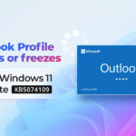 Outlook freezes and corrupted PST files