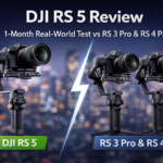 DJI RS 5 Review After 1 Month: Real-World Test vs RS 3 Pro & RS 4 Pro